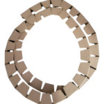 Cantoneira Dentada De Papelão 5x5cm X3mt Reforçada 10pçs 30m