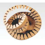 Cantoneira Dentada De Papelão 5x5cm X3mt Reforçada 20pçs 60m